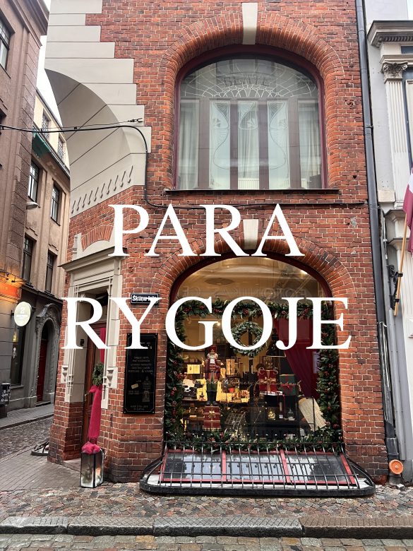 ryga patarimai riga