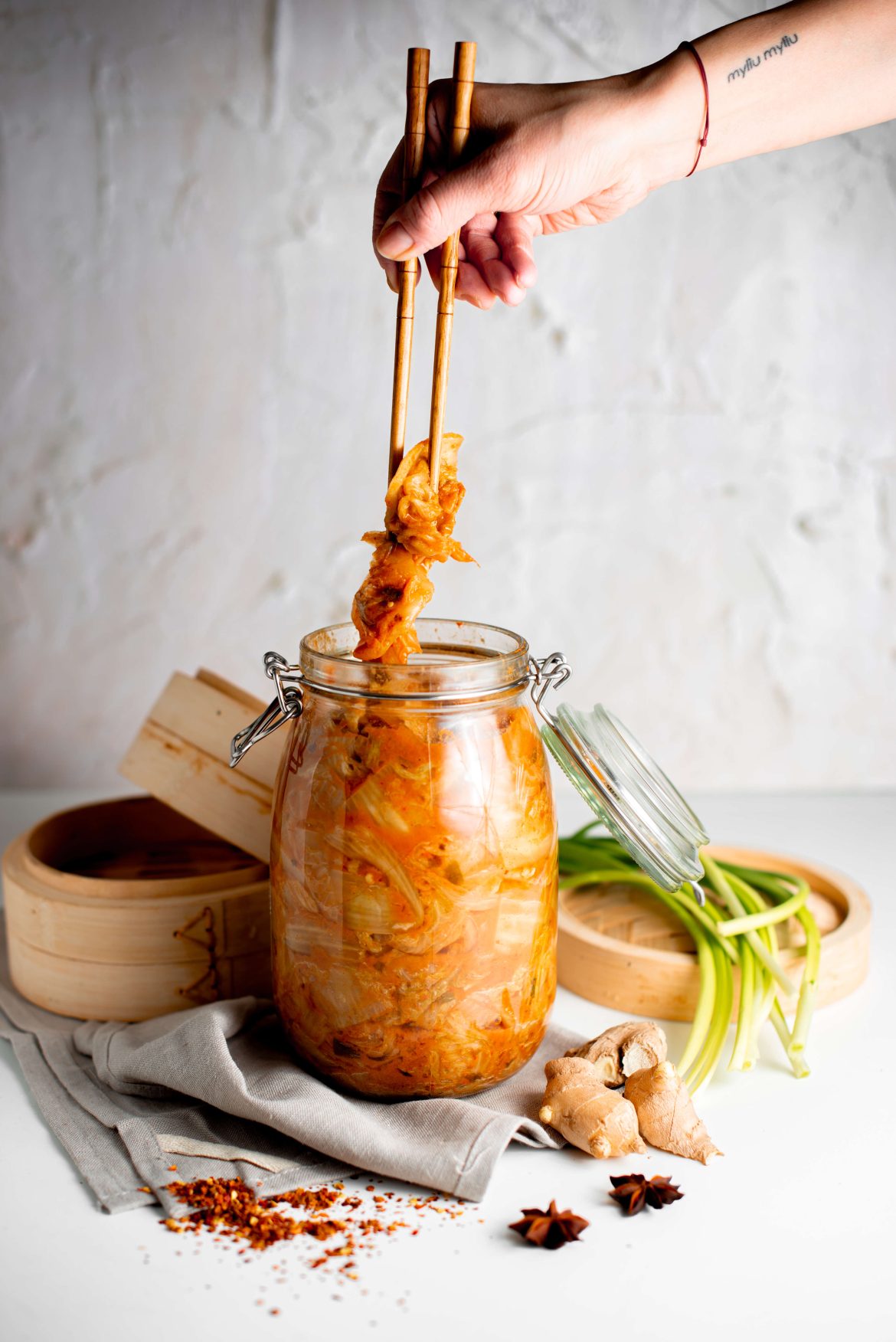 kimchi kimčis receptas